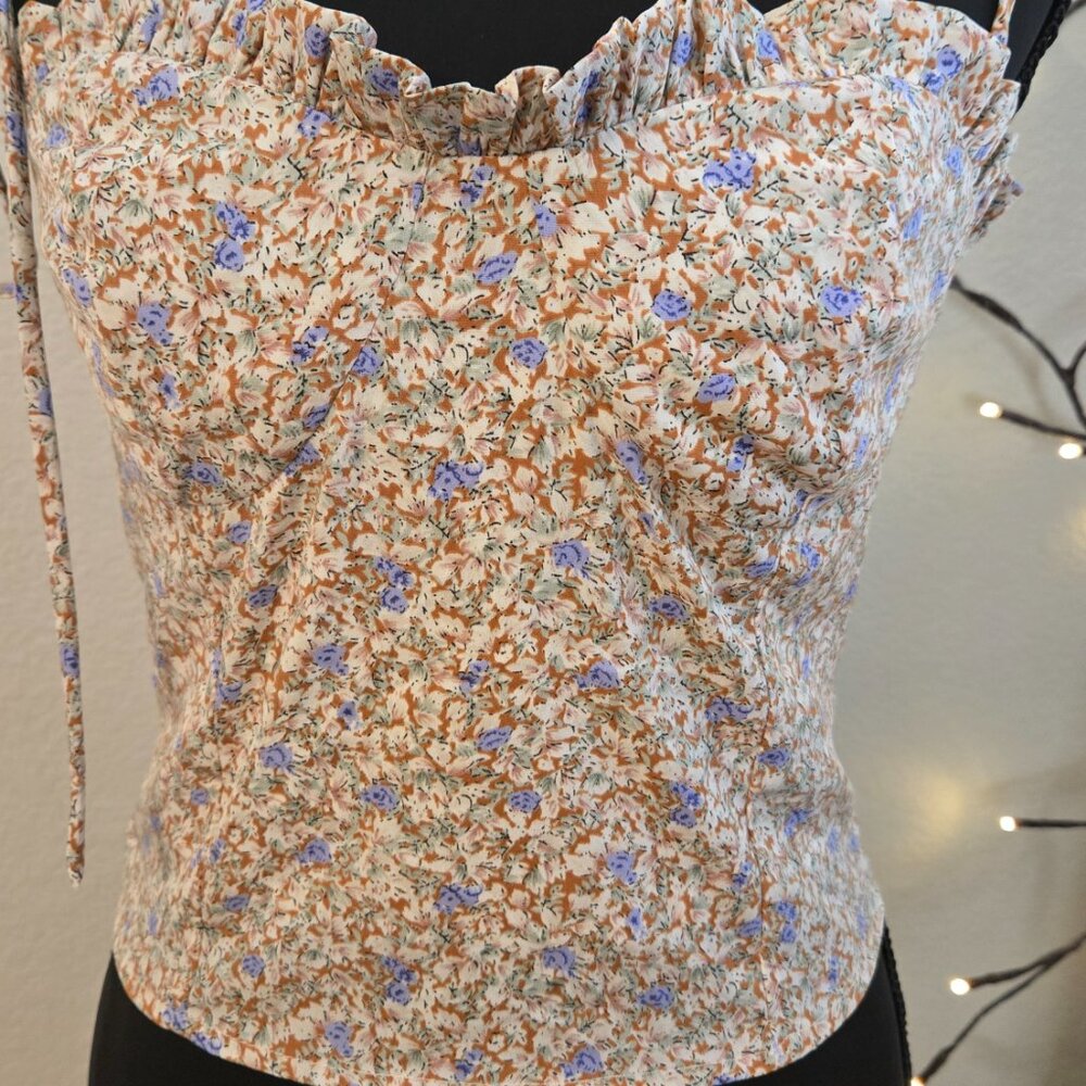 Reset - Small - Floral Top EUC - Picture 6 of 7